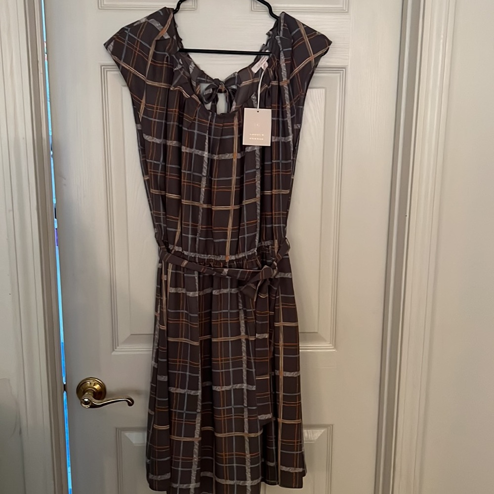 Gray pattern Dress